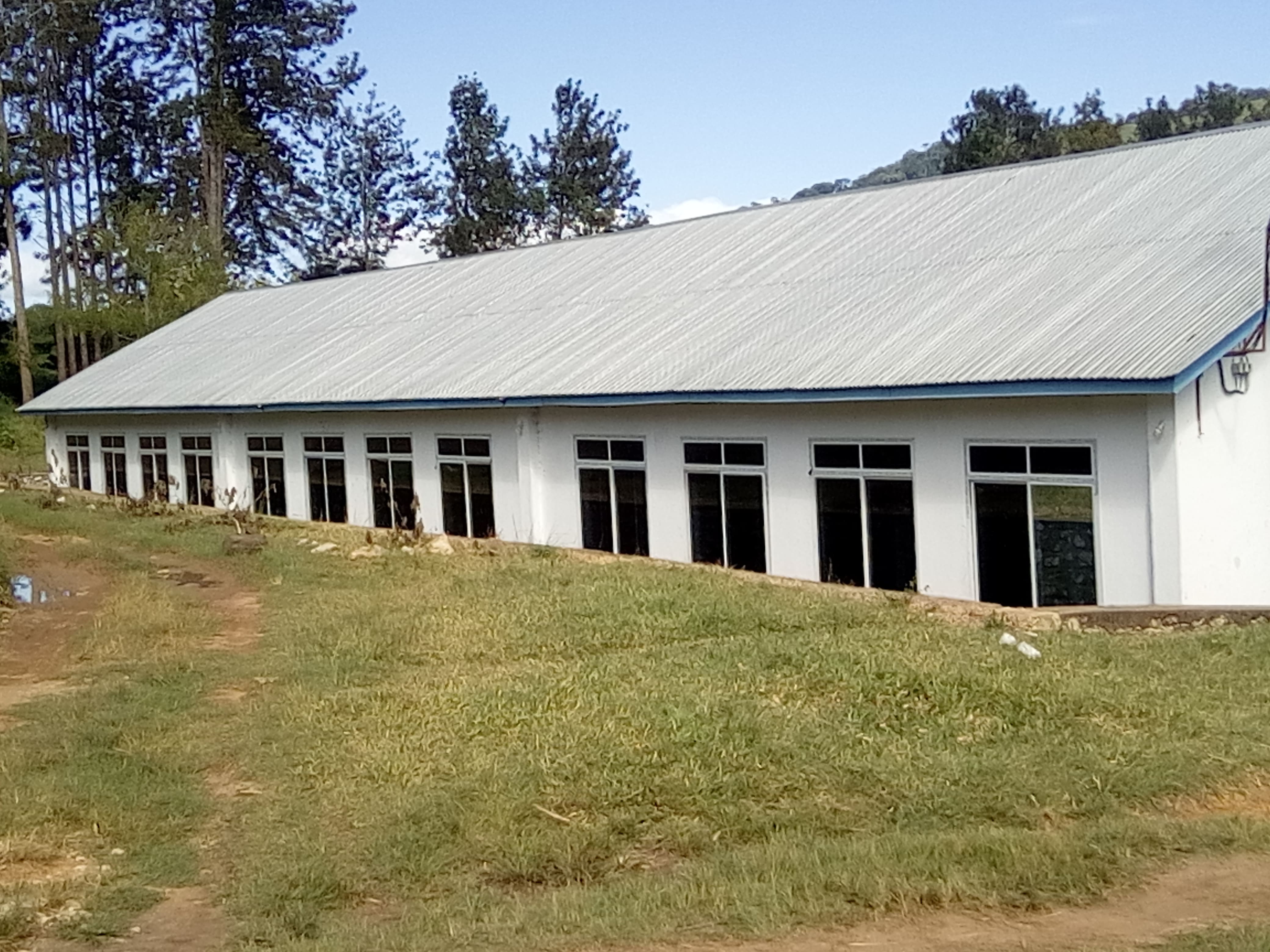 This is the building of the computers at kasita seminary