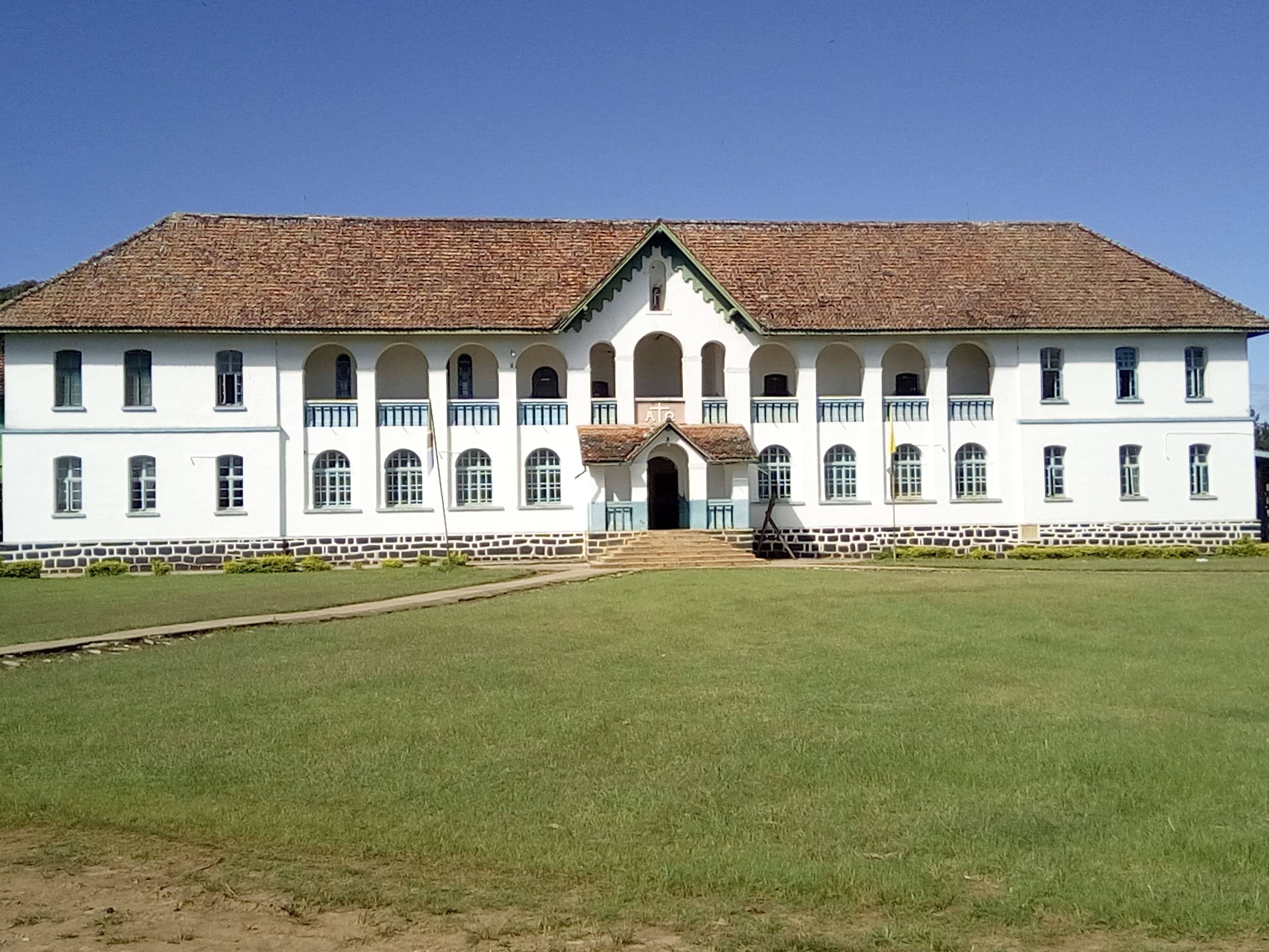 This is how the Kasita seminary infront of the building