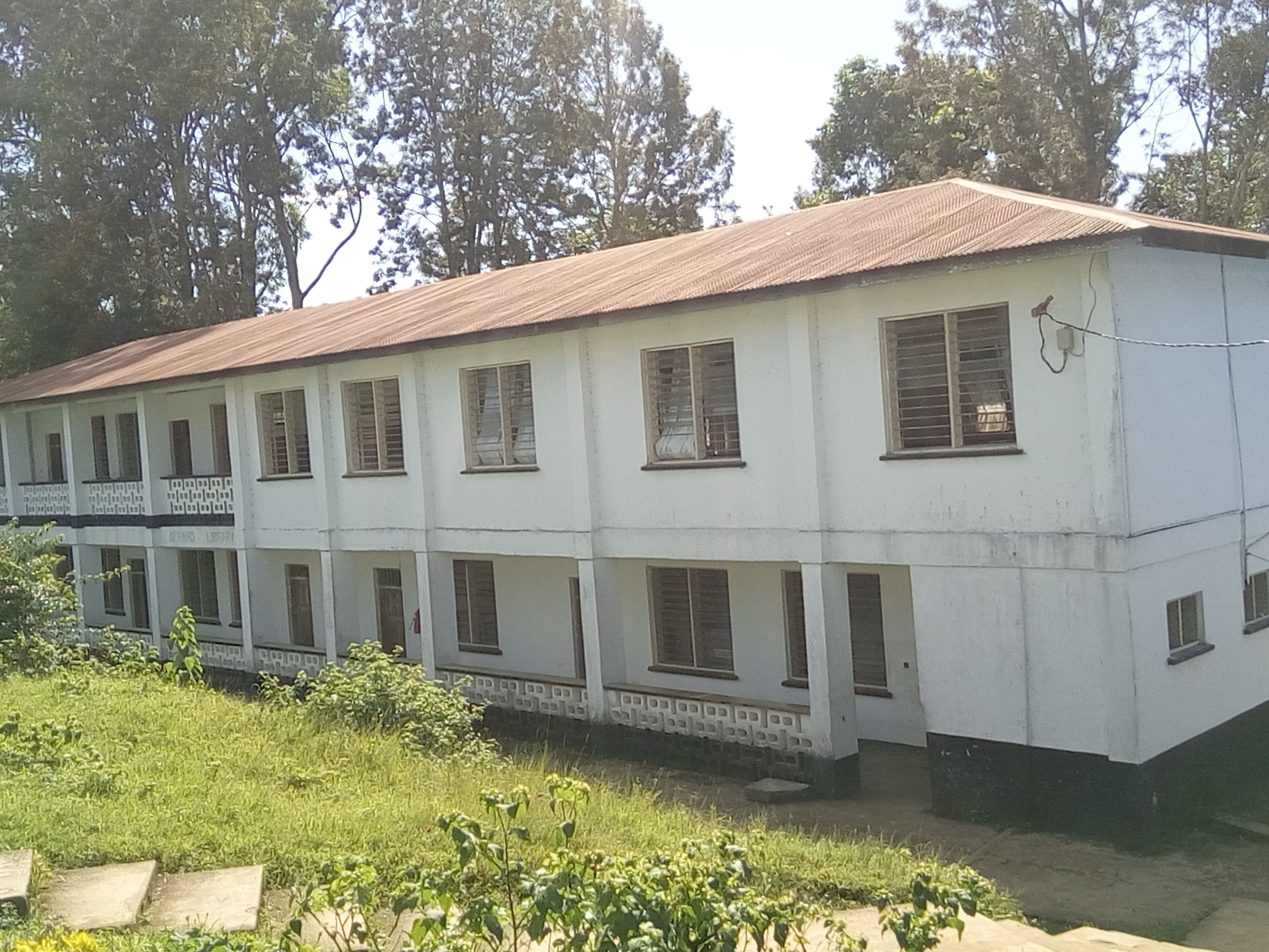 This is the building of Gerald Library at Kasita Minor Seminary