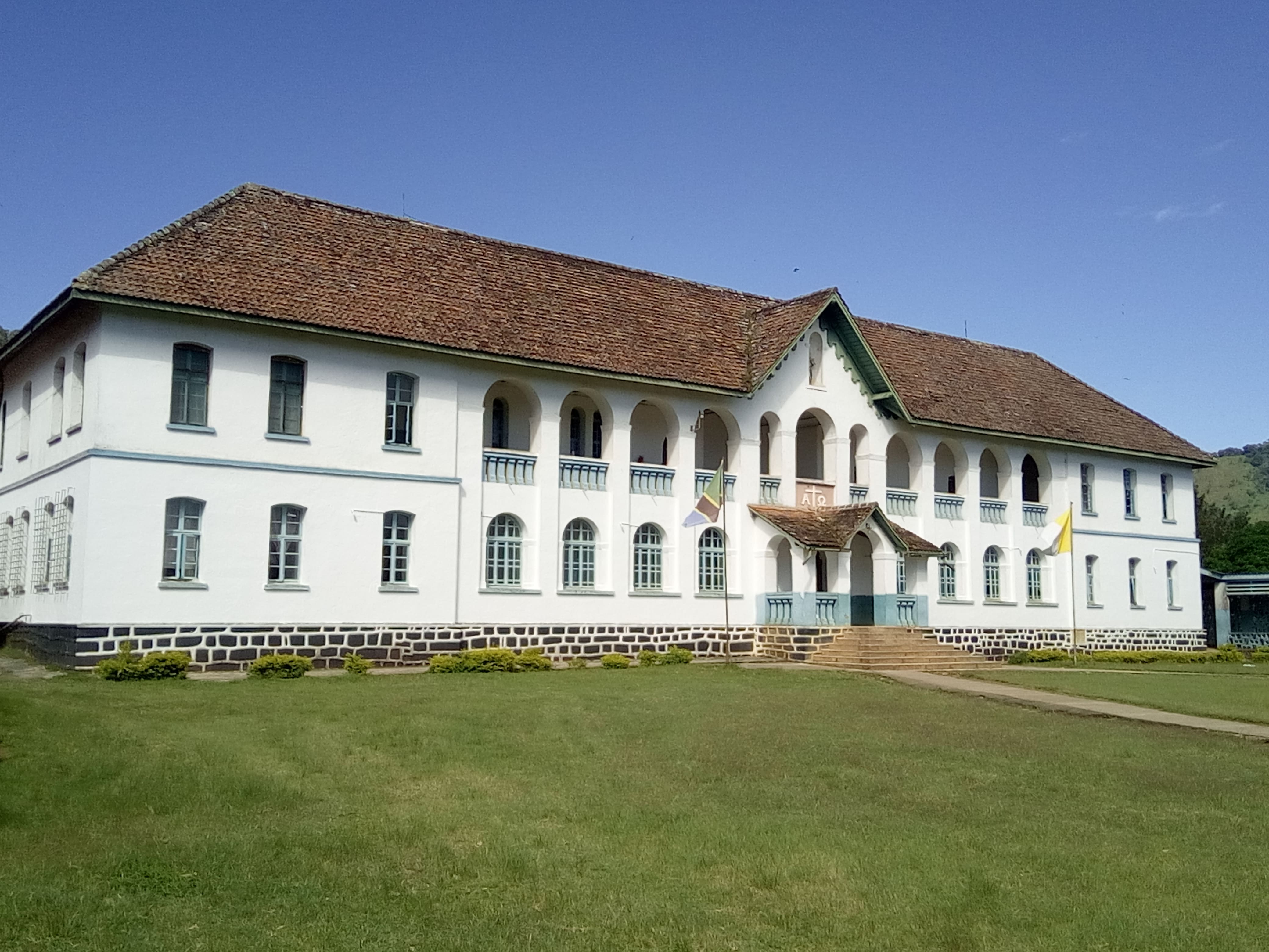 This image shows the school clearly